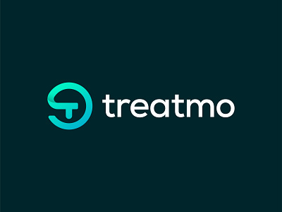 Treatmo Logo Design app logo branding care logo caring logo clinic doctor logo health logo hospital logo icon logo logo design logotype medical medicine logo minimalist modern logo pharma logo pharmacy protect logo t letter logo