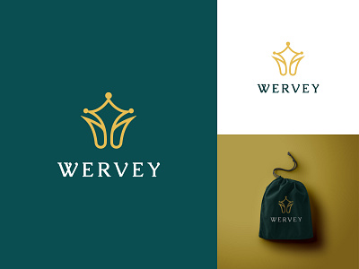 Jewelry Brand Logo Design branding creative crown diamond fashion fashion brand logo glamour gold icon jewelry logo logo logo design logo designer logos logotype luxurious luxury logo minimal minimalist simple logo