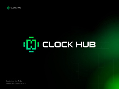 Clock Hub Consulting Agency Logo Design