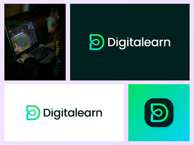 Digitalearn Logo Design