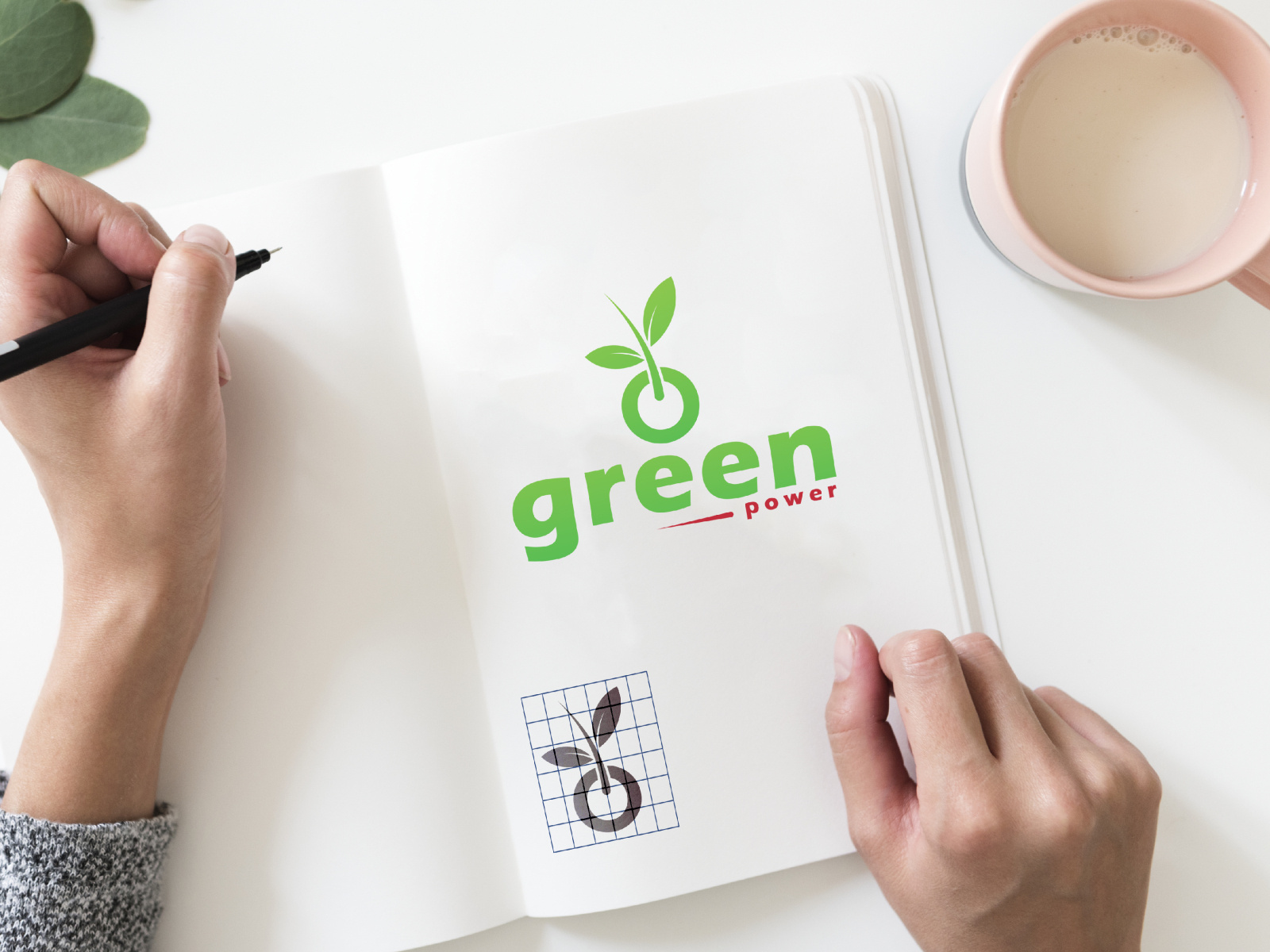 Green Power Logo Design by Jowel Ahmed on Dribbble