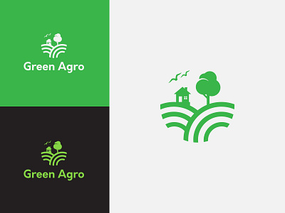 Agricultural logo concept agriculture logo branding design eco eco logo farm food food logo graphic design green icon illustration logo logo design minimalist tree ui vector