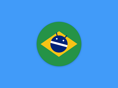 Android Dev BR - Magnet Sticker