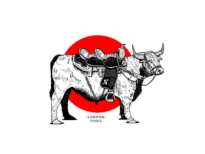 The Gaav (cow) Brand logo design animal logo branding cow creative design flat graphic design illustration iran logo saalehii tehran vector vintage