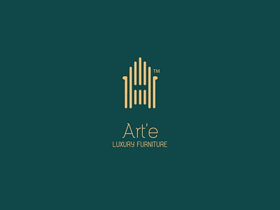 Arte, Luxury Furniture Logo by Saalehii on Dribbble