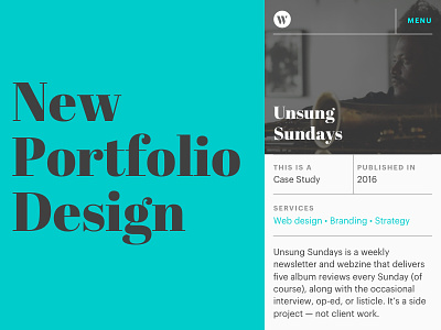 Mobile Portfolio Design grids portfolio portfolio website table web design grid