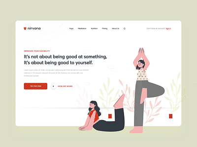 Yoga Studio Landing Page