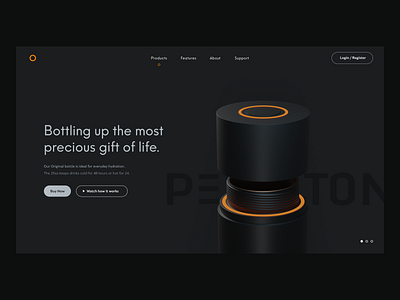 Pedalton - Landing Page 3d branding concept figma graphic design logo