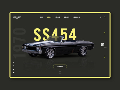 Website Concept UI Design car concept ui uidesign website xd