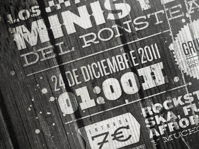 Los Ministers - Poster detail
