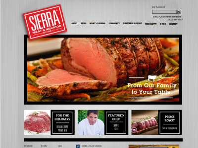 Picture 2 and custom design development meat reno seafood sierra theme web wordpress