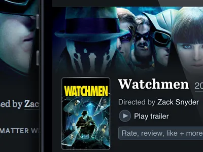 Letterboxd Mobile abril blue grey iphone mobile responsive watchmen yellow