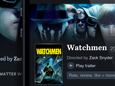 Letterboxd Mobile abril blue grey iphone mobile responsive watchmen yellow