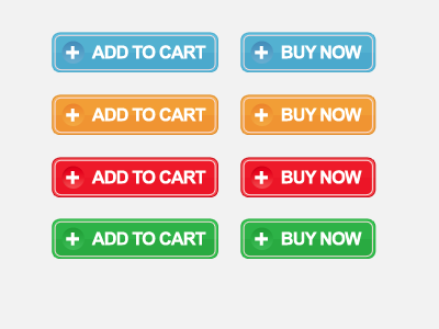 Shopping Buttons buttons icons