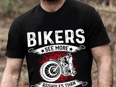 Bike 🚲 Rider T-shirt bike branding design fishing t shirt illustration t shirt t shirt mockup tee tee design typography