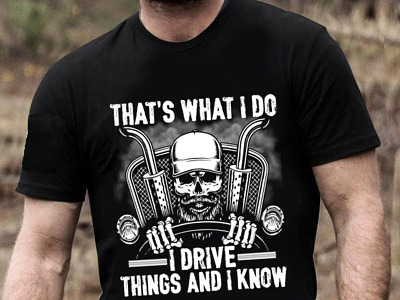 Truck Driver Awesome T-shirt