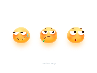 cloudhub emoji app design emoji icon illustration ui