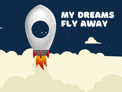 My dreams fly away