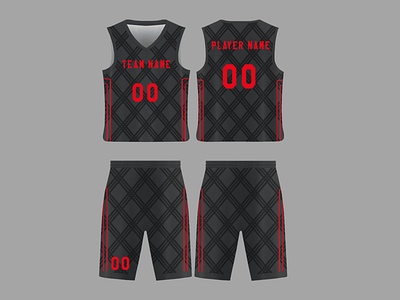 Red Nike sports attire collage illustrations, Basketball uniform Template  Jersey, Nike Basketball s, white, web Design png