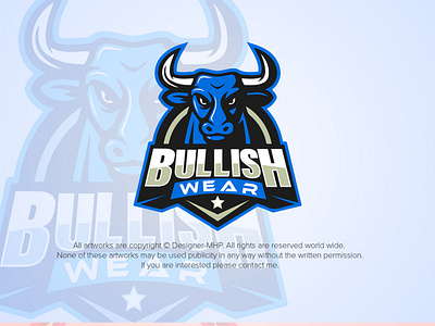 Bullish Wear Logo Design