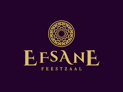 Logo Efsane Partycentre arabic oriental ornament ottoman partycentre turkish