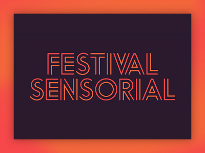 Festival Sensorial branding logo