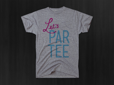 Let's PAR TEE T-Shirt golf tshirt type