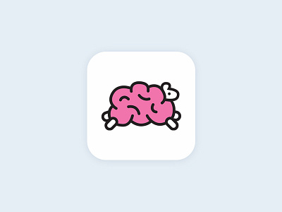 Smart Sleep Logo app brain logo sheep sleep