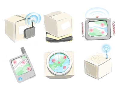 App Icon sketches delivery drawing icon location parcel sketch