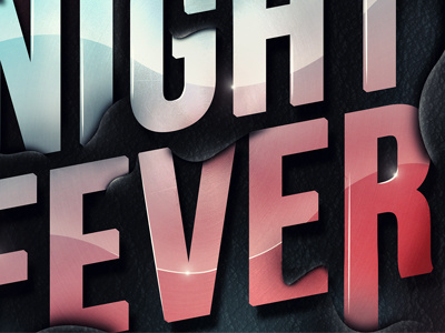Nightfever de design fabian lange logo night fever type typography