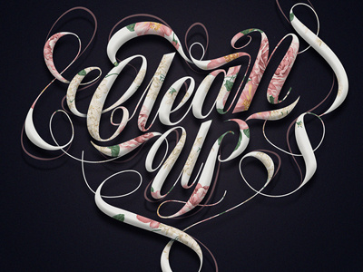Clean Up2 fabian de lange netherlands type typo typography