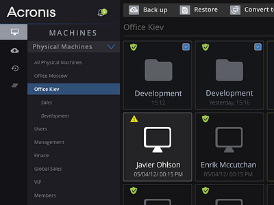 Acronis Concept