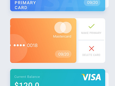 Easy Wallet iOS v2.0 by Ara Sargsyan on Dribbble