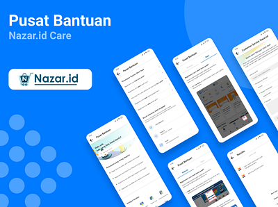 Pusat Bantuan Nazar.id app branding design nazar.id nazar.id design ui ux
