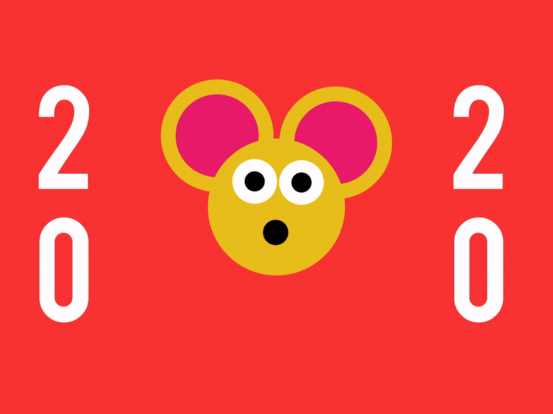 Mouse 2020 2020 2d animation after effects animation chinese new year mouse new year tet