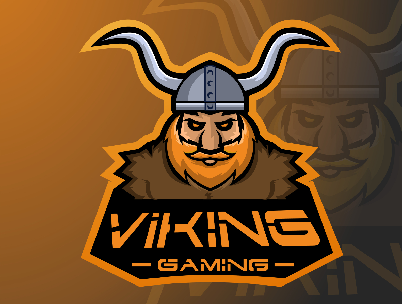 Viking E Sports mascot Logo baseball basketball battle beard brand champion character club design dota e sports e-sport emblem esport face football game gamer gaming graphic