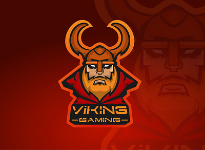 Viking E Sports mascot Logo battle brand champion character club design dota e sport e sports emblem esport face football game gamer gaming graphic head helmet vector