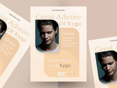 Kygo Lover adobe illustrator adobe photoshop graphic design kygo love music