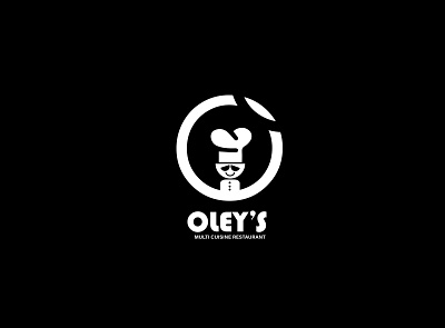 Oley's MC restaurant adobe illustrator black and white blackletter branding classic logo graphic design logo design logos logotype multipurpose oley photoshop redesign restaurant app restaurant branding restaurant logo uiux