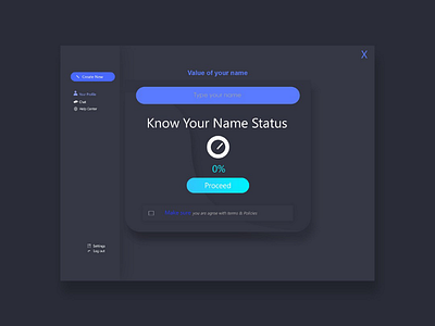 Know your name UI adobe illustrator graphic design photoshop uiux