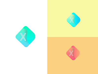 XZAX logo design adobe illustrator games gradient logodesign photoshop triangle uiux x
