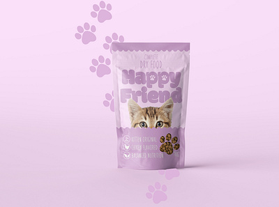 Pet Food Packaging cats design food packaging packaging design