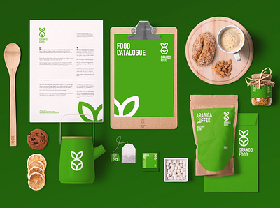 Food Brand Identity Design brand identity branding design food packaging packaging design
