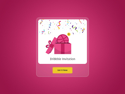 Dribbble Invitation dribbble dribbble invitation gift give away invitation invite