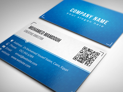 Classic Business Card business card classic classic business card pixilito qr