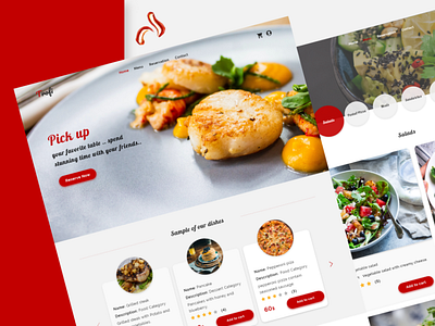 Trofi Resturant Website