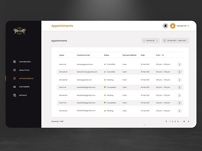 The Loft Admin - Appointments