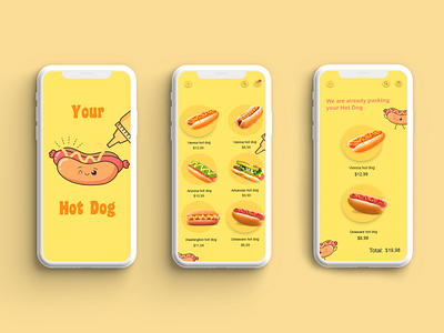 App for the Hot Dog Cafe