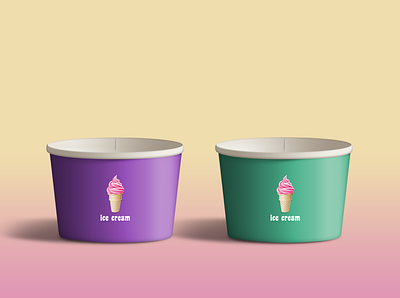 Ice Cream Branding branding design digital art graphic graphic design graphics ice cream icecream illustration vector