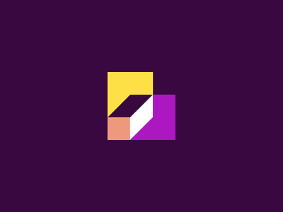 L app app icon branding digital finance fintech geometric geometry investment logo logo design logotype minimal minimalism monogram real estate